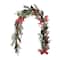 Glitzhome® 6FT Christmas Bell, Pinecone & Berry Bow Garland
